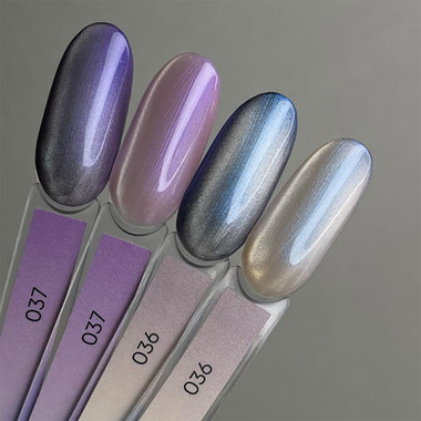 Гель-лак DARK Cat Eye 36 молочно-жемчужный 6 мл - Фото №3