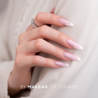 Nagellack-Gel Makear French Manicure Gel FG01 Weiß 5 ml - Фото №4