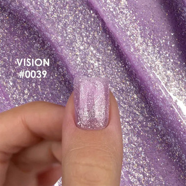 Гель для ногтей DNKa Builder Gel Vision 0039 фиолетовый 30 мл - Фото №2