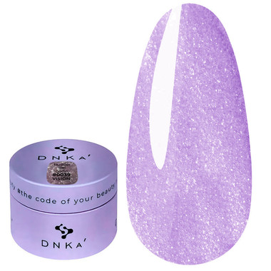 Гель для ногтей DNKa Builder Gel Vision 0039 фиолетовый 30 мл - Фото №1