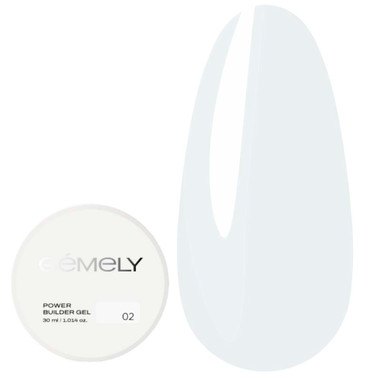 GEMELY Power Builder Gel 02 Milky 30 ml (7703545) - Фото №1