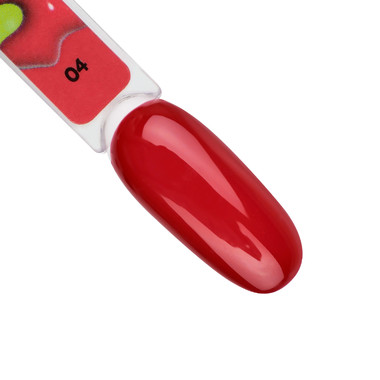 Gel-Nagellack TUFI profi REDLINE 04 Pulse Classic Red 10 ml (0331244) - Фото №5