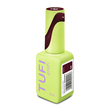 Gel-Nagellack TUFI profi REDLINE 08 Merlot Burgundy 10 ml (0331248) - Фото №8