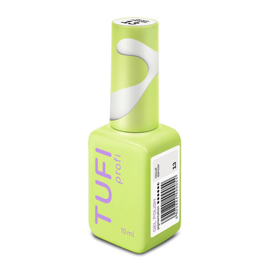 Gel-Nagellack TUFI profi PANTONE 13 Cloud Dancer Milky Gray 10 ml (0331525) - Фото №4