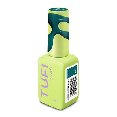 Gel-Nagellack TUFI Profi PANTONE 19 Alexandrit-Türkisgrün 10 ml (0331531) - Фото №4