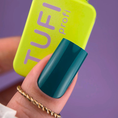 Gel-Nagellack TUFI Profi PANTONE 19 Alexandrit-Türkisgrün 10 ml (0331531) - Фото №5