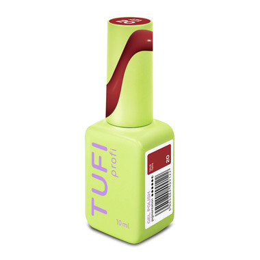 Gel polish TUFI profi PANTONE 20 Lava Falls red-brown 10 ml (0331532) - Фото №4