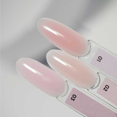 SALE Полигель NAILSOFTHEDAY Polygel nude 01 бежево-розовый 30 г - Фото №2
