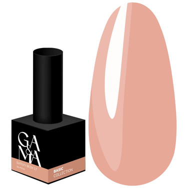 Gel-Nagellack GA&MA Basic Kollektion 017 Hellbeige 10 ml (7700286) - Фото №1