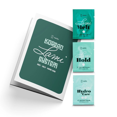 Koreanisches Lami System Rarity Wimpern- und Augenbrauenlaminierungs-Set in Sachets - Фото №2
