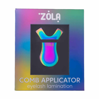 Metal applicator comb ZOLA Iridescent - Фото №3