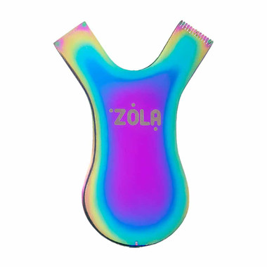Metal applicator comb ZOLA Iridescent - Фото №1