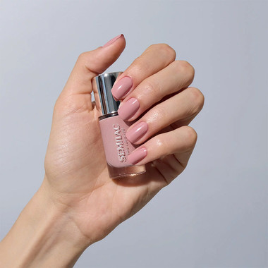 Klassischer Nagellack Semilac Nagellack 107 Nude 9 ml - Фото №4