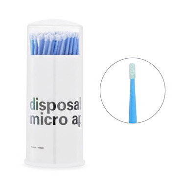 Mikropinsel-Applikator Aba Group PP-904 Blau 2.5 mm 100 Stk