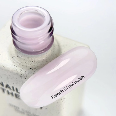 Gel Nagellack  NAILSOFTHEDAY French 01 Pink-Nude 10 ml - Фото №2