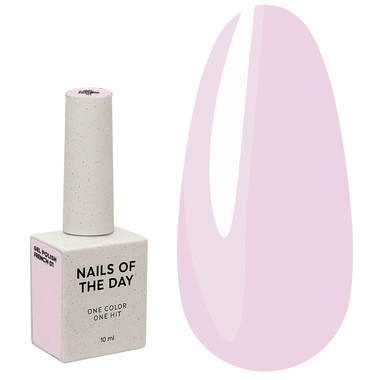 Gel Nagellack  NAILSOFTHEDAY French 01 Pink-Nude 10 ml - Фото №1