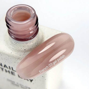 NAILSOFTHEDAY French Gel Polish 03 nude 10 ml - Фото №2