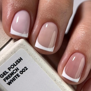 NAILSOFTHEDAY French White 002 Gel-Nagellack, Kühles Ultraweiß, 10 ml - Фото №5