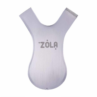ZOLA Silbermetall-Applikatorkamm - Фото №1