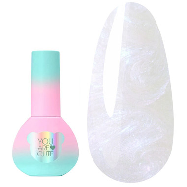 YOUARECUTE Cover Base 17 Milky Lilac Pearl 5ml (962-3980-0986) - Фото №1