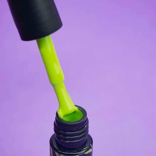 Gel polish FOX SHOT Spectrum Gel Vinyl №064 pastel light green 5 g - Фото №2