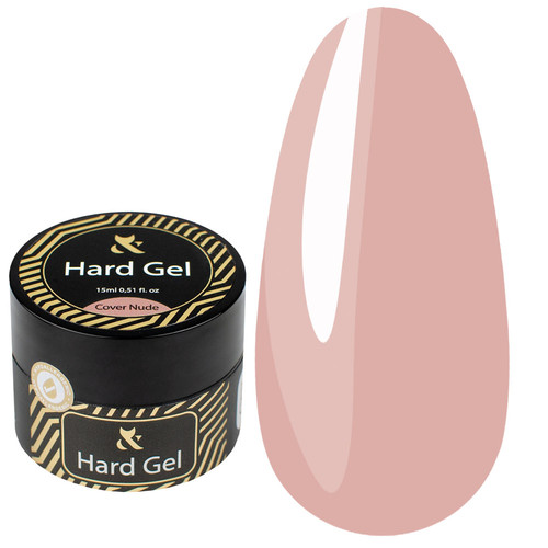 Gel FOX Hard gel Cover Nude 15 ml