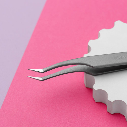 Staleks Pro EXPERT 41 TYP 7 Wimpernpinzette (L-förmig, 30') - Фото №3