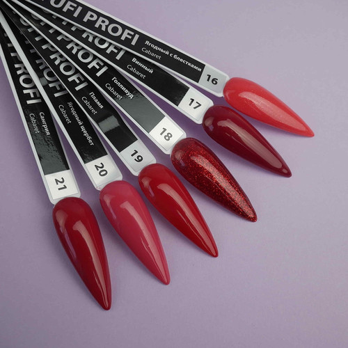 Gel polish TUFI profi  PREMIUM Cabaret  21 Sangria 8ml (0102576) - Фото №3