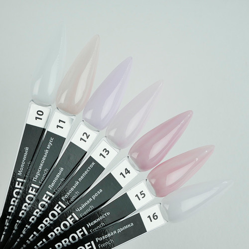 Gel polish TUFI profi  PREMIUM  French 10 Milk 8ml (0121203) - Фото №6