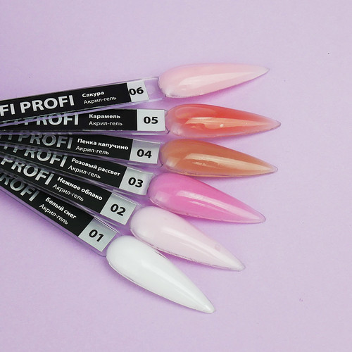 Acrylic gel TUFI profi  PREMIUM  01 White snow 15 g (0098908) - Фото №4