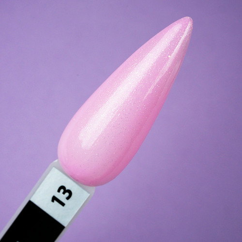 Gel polish TUFI profi  PREMIUM Flamingo  13 Pink ice with a shimmer 8ml (0121304) - Фото №3