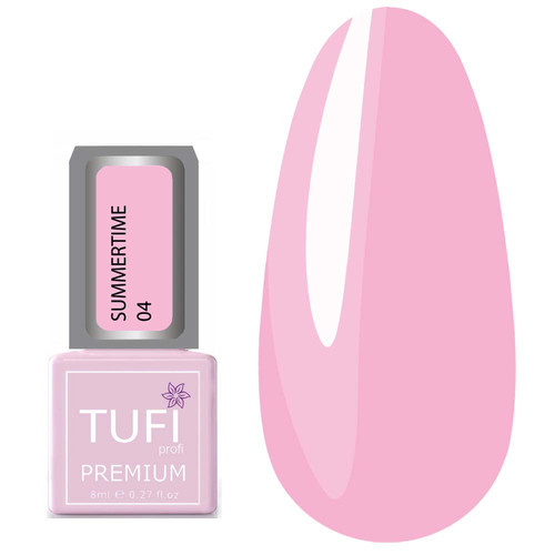 Gel polish TUFI profi  PREMIUM  Summertime 04 Peach nougat 8ml (0102174) - Фото №1