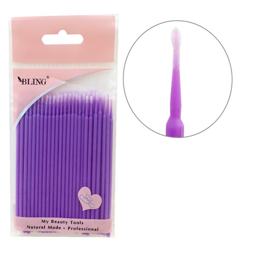 BLING lila Applikator, 50 Stk.