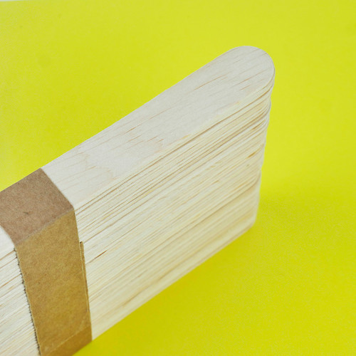 Деревянные шпателя TUFI profi PREMIUM Soft Touch для депиляции 15 см 50 шт (0103123) - Фото №4