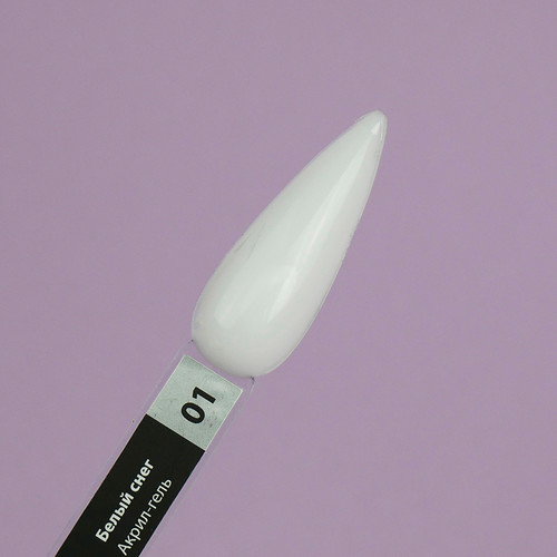 Acrylic gel TUFI profi PREMIUM 01 White snow 30 g (0133963) - Фото №2