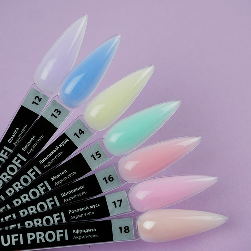 Acrylic gel TUFI profi  PREMIUM  18 Aphrodite 30 g (0133972) - Фото №3