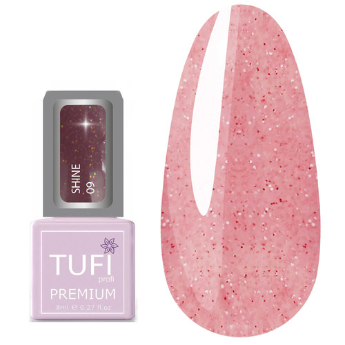 Gel polish TUFI profi  PREMIUM Shine  09 Miley 8 ml (0123424) - Фото №1