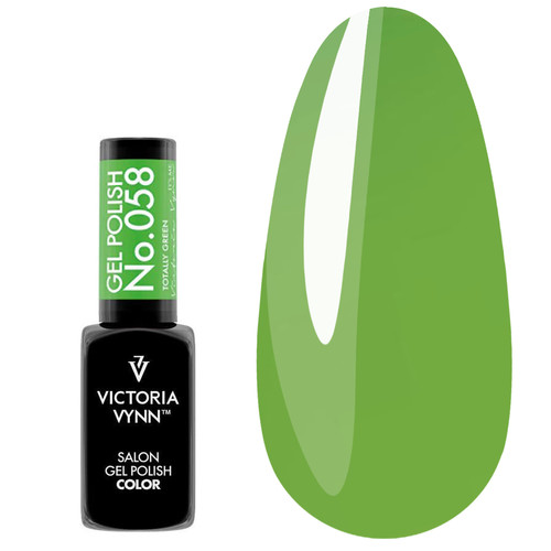 Gel polish Victoria Vynn COLOR NEON 058 Totally Green 8ml - Фото №1