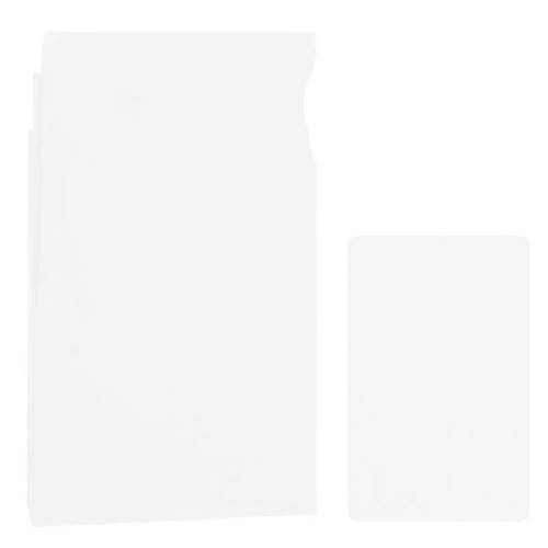 Komilfo фольга для кракелюра белая матовая