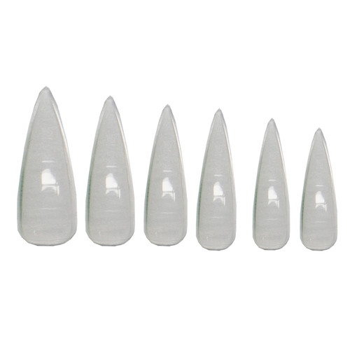 Upper forms for nail extension Komilfo (false nails) almond 120 pcs (456063) - Фото №1
