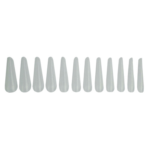 Upper forms for nail extension Komilfo (false nails) modern almond 120 pcs (456064) - Фото №6