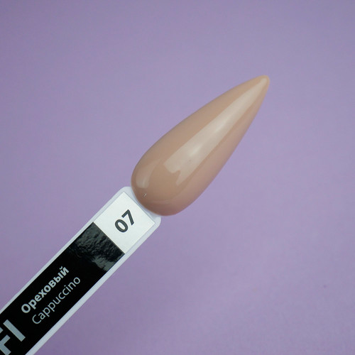 Gel polish TUFI profi  PREMIUM  Cappuccino 07 Hazel 8 ml (0102589) - Фото №3