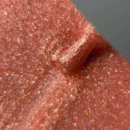 Gel polish TUFI profi  PREMIUM  Cappuccino 09 Titian with gold 8 ml (0102591) - Фото №2