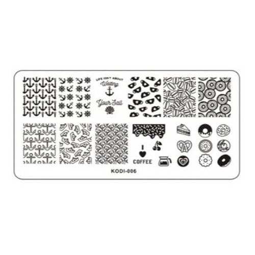 Plate for stamping Kodi KODI-006
