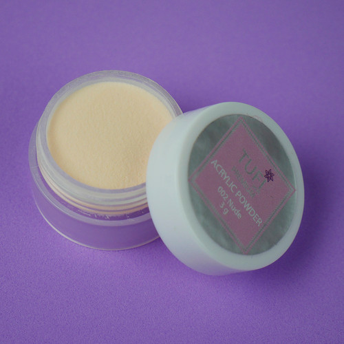 Acrylic powder TUFI profi PREMIUM 002 Nude beige camouflage 30 g (0104462) - Фото №3