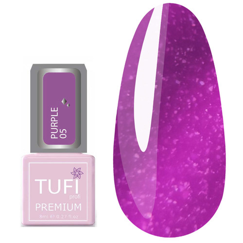 Gellack TUFI profi PREMIUM Purple №05 Sangria 8 ml (0102497) - Фото №1