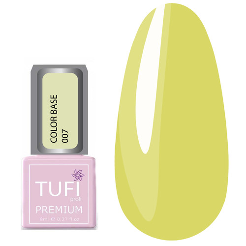 Color base TUFI profi  PREMIUM 007 Yellow 8 ml (0103705) - Фото №1