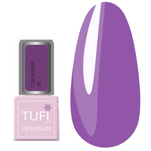 Color base TUFI profi  PREMIUM 020 Eggplant 8 ml (0123359) - Фото №1