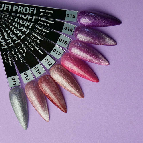 Гель-лак TUFI profi PREMIUM Crystal Cat 18 чароит 8 мл (0103075) - Фото №4