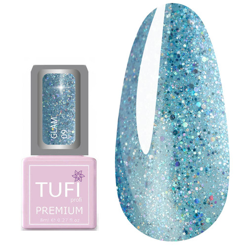 Gelpolitur TUFI profi PREMIUM Glam 09 Cybella 8 ml (0121689) - Фото №1